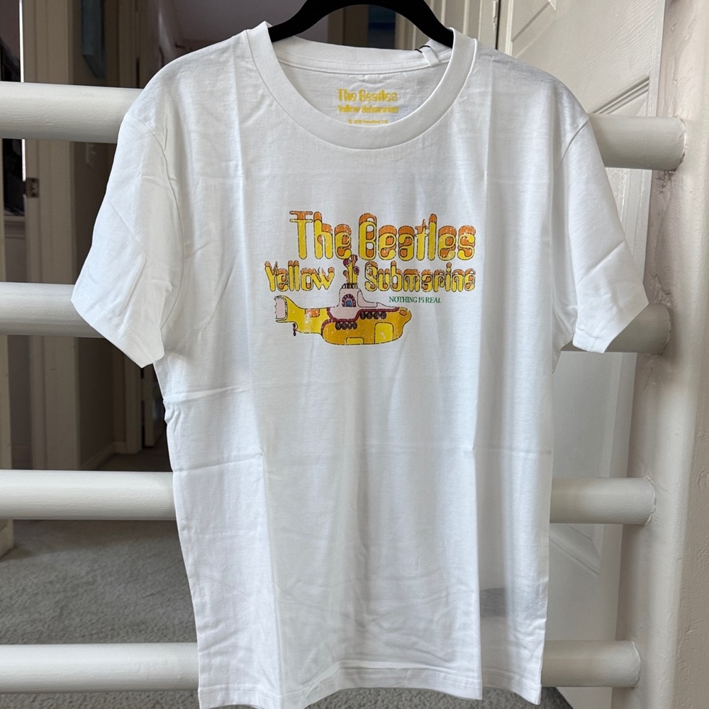 The Beatles Yellow Submarine White Kids Tee